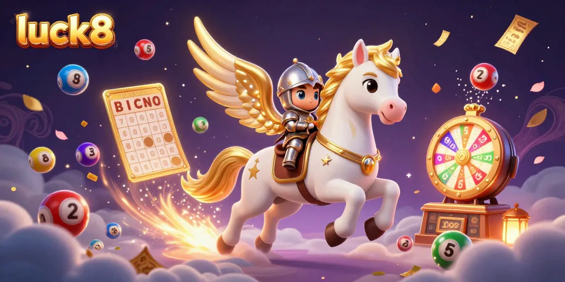 Experience thrilling moments with luck8's vibrant lottery scene featuring comet trails and colorful elements.