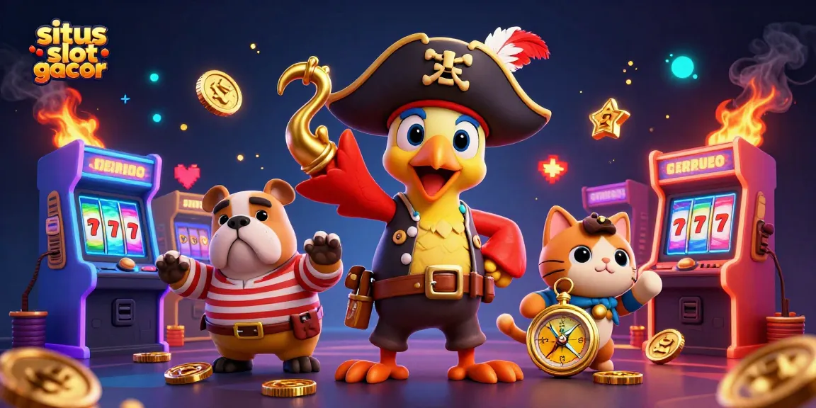Engage with the thrilling gameplay at situs slot gacor through this vibrant 3D casino scene.