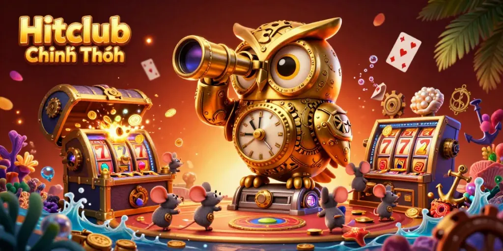 Experience excitement at Hitclub Chính Thức with vibrant casino gameplay, interactive characters, and rich visuals.