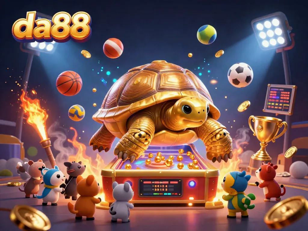 Experience the thrill of winning at da88 with this dynamic illustration of sports betting excitement!