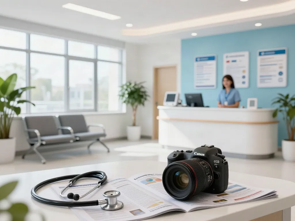 Innovative healthcare services at a modern clinic; trusted patient care environment supported by skilled healthcare professionals.