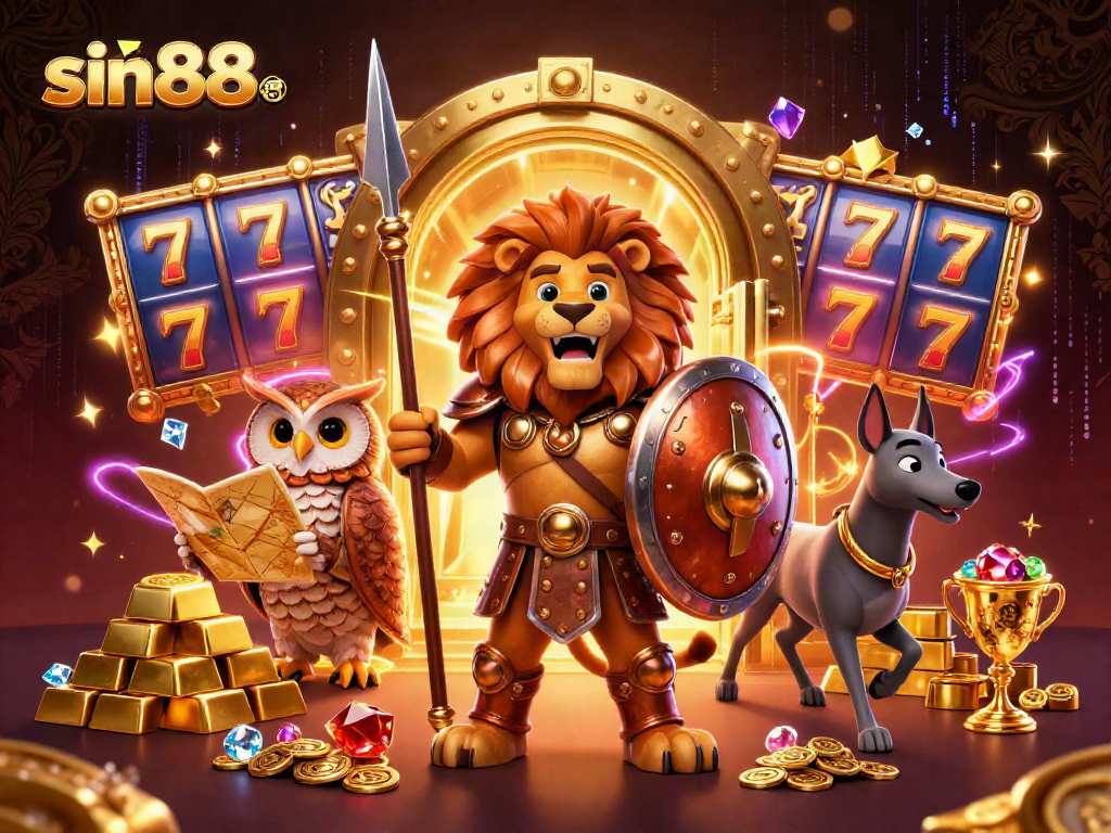 Experience winning with the sin88-mobile gaming adventure featuring dynamic slot reels and golden treasures.