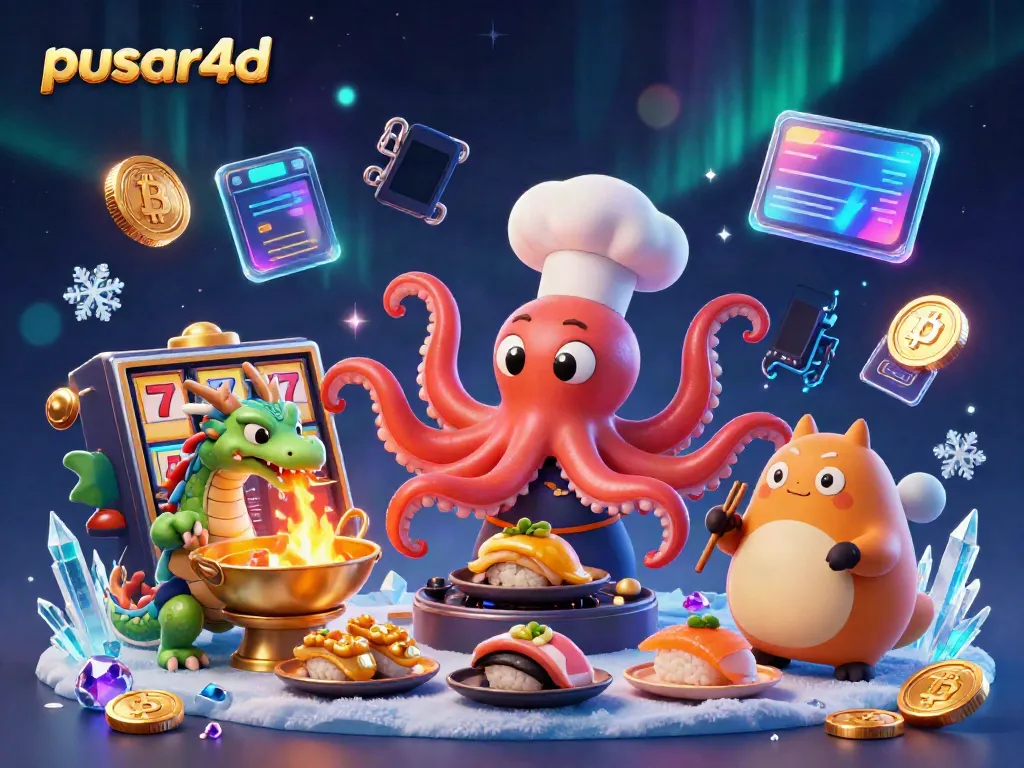 Experience gaming excitement with pusar4d, featuring dynamic characters and vibrant slot elements.