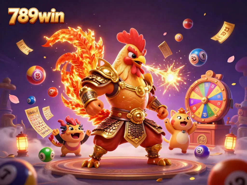 Experience the excitement of 789win with dynamic lottery elements and captivating characters.
