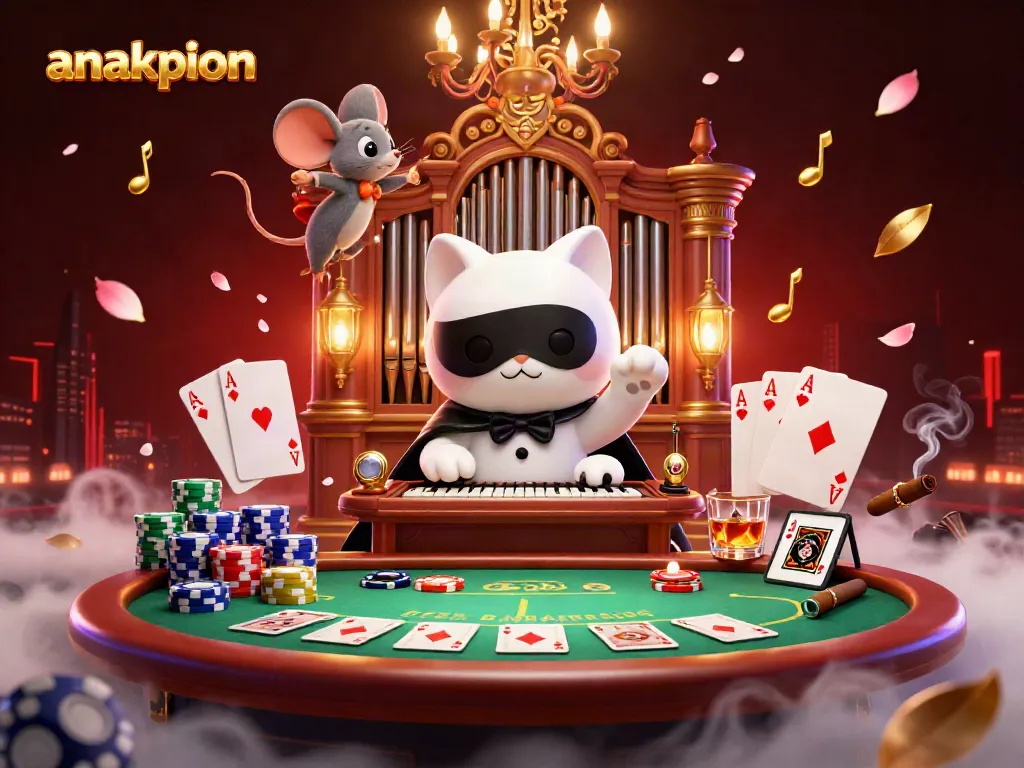 Experience thrilling gameplay at anakpion while enjoying a vibrant casino atmosphere with epic characters and gaming items.
