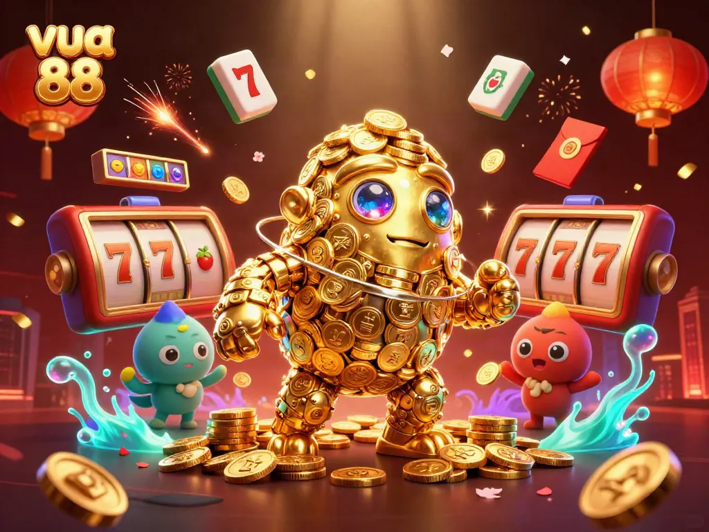 Experience the thrill of play with Vua 88, featuring vibrant 3D elements that ignite excitement in online gambling.